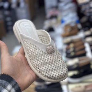 Mule Femme Chic – Biege – Ref : H203