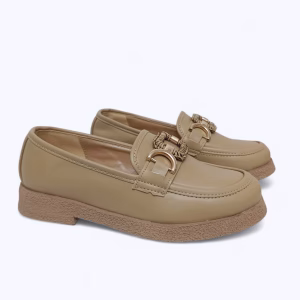 Mocassin Femme Réf H501 Caramel