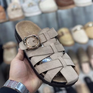 Mule Femme Orthopédique Réf : H100 – Beige Foncé