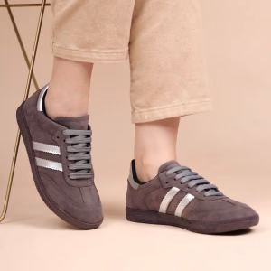 Baskets Femme orthopédique – Gris – Réf : R220