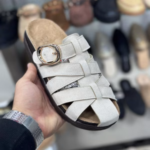 Mule Femme Orthopédique Réf : H100 – Beige Claire