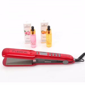 Lisseur Cheveux Pro LEXICAL LHS-5380 230°C - Blanc - Rouge